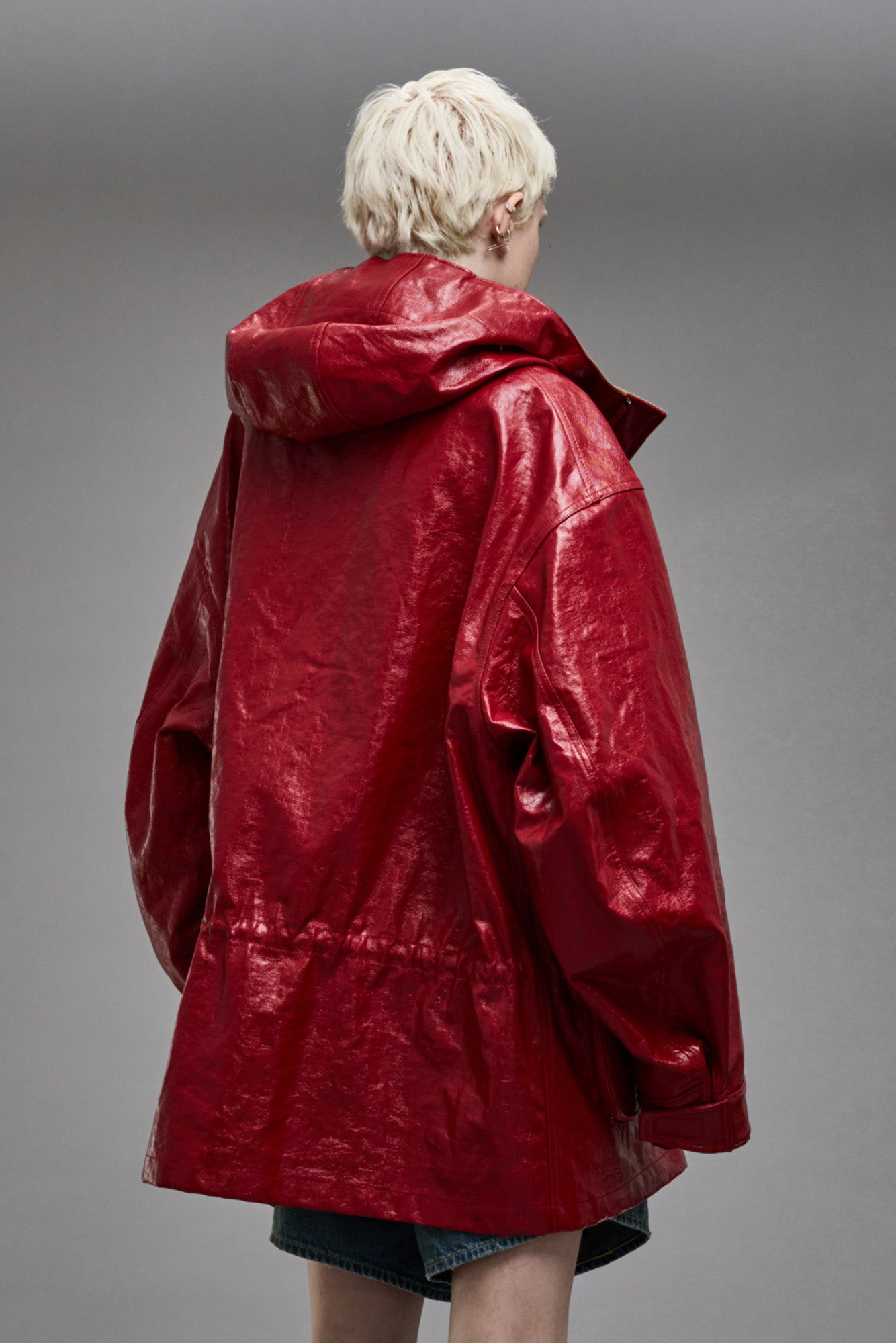 MULTIPOCKET PARKA - RED COAT - R13