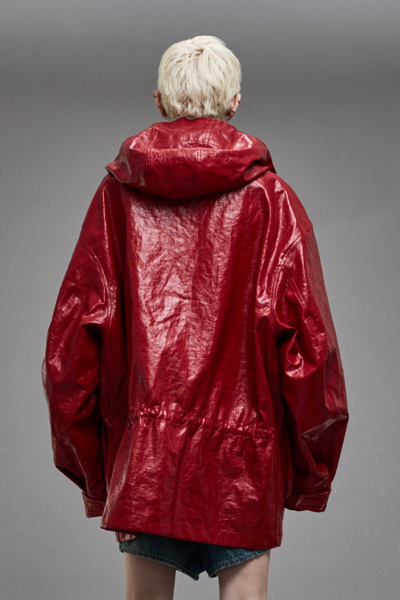 MULTIPOCKET PARKA - RED COAT - R13