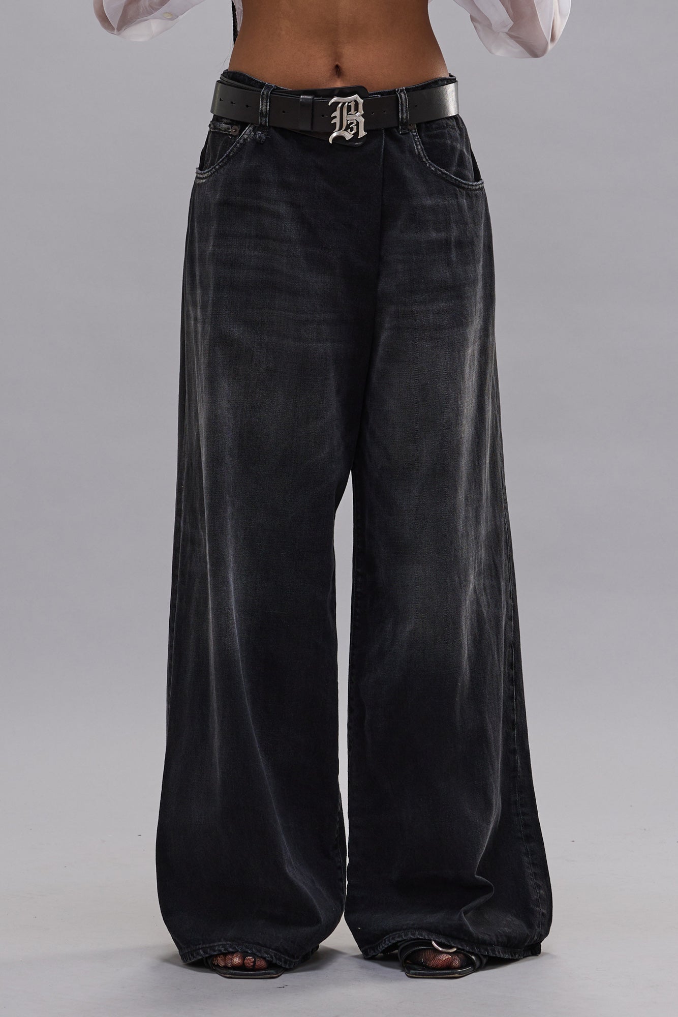 NICO WRAP JEAN - ESSEX BLACK - R13