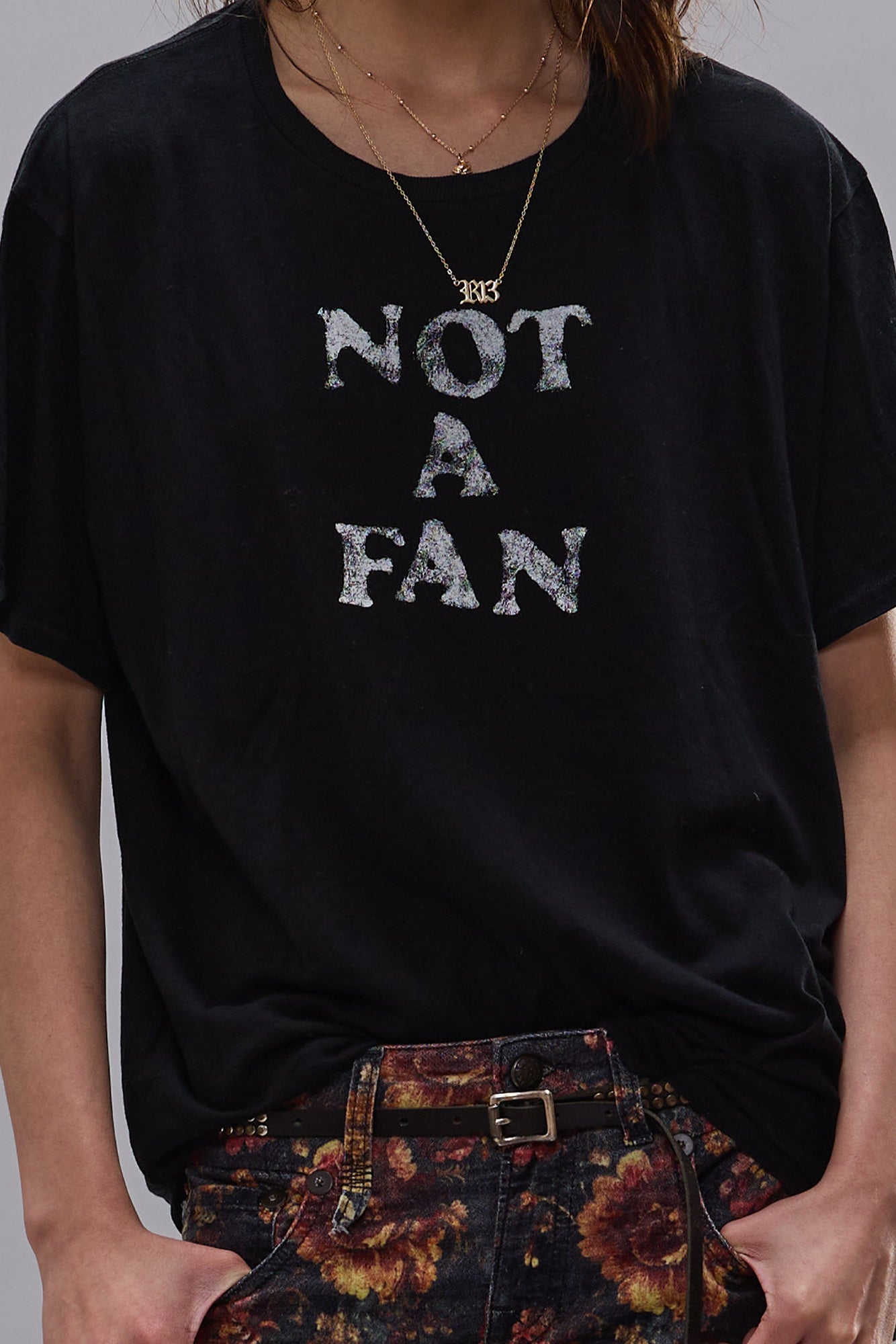 NOT A FAN BOY T - BLACK - R13