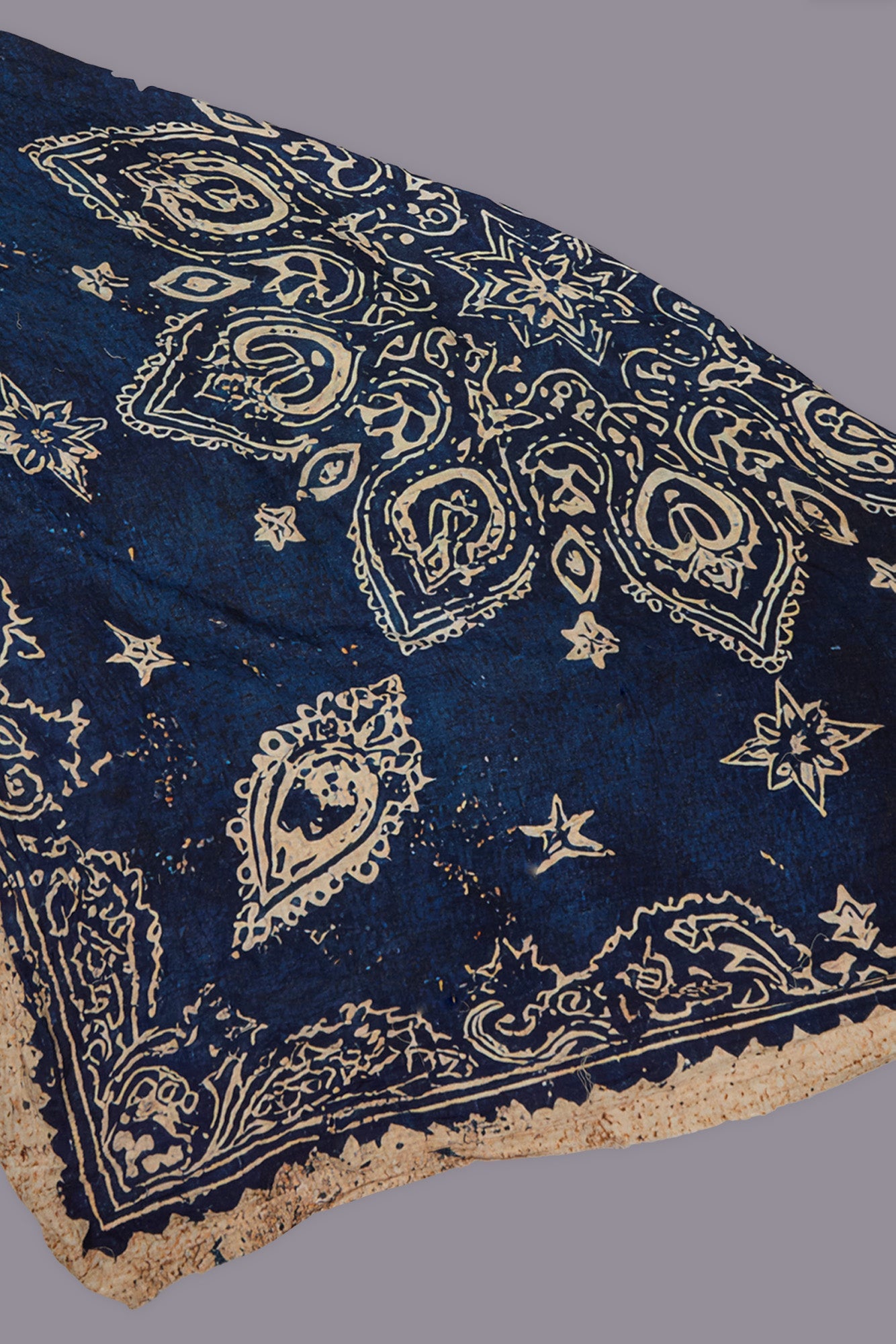 Oversized Bandana Scarf - Blue - R13