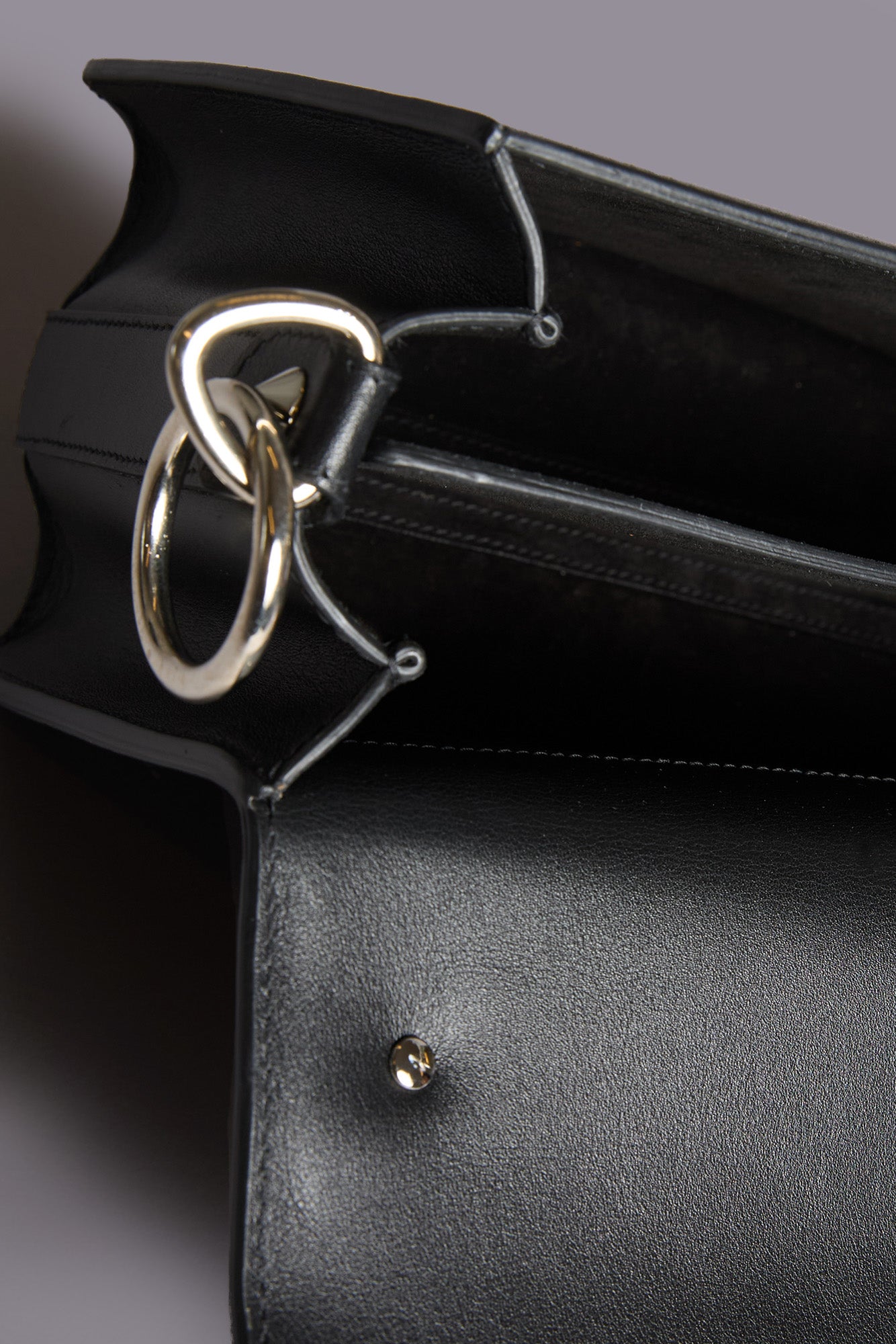 R13 ACCORDION BAG - BLACK - R13