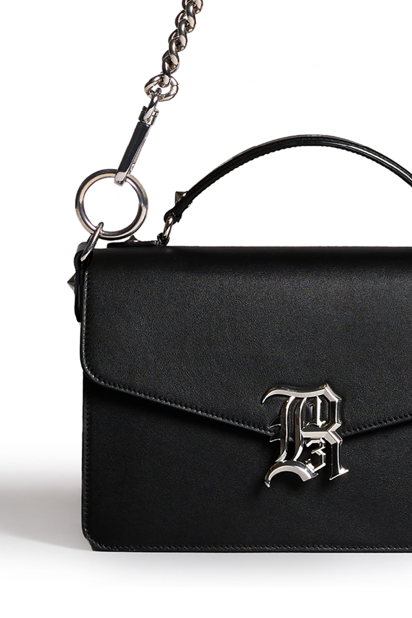 R13 MONOGRAM BAG - BLACK - R13