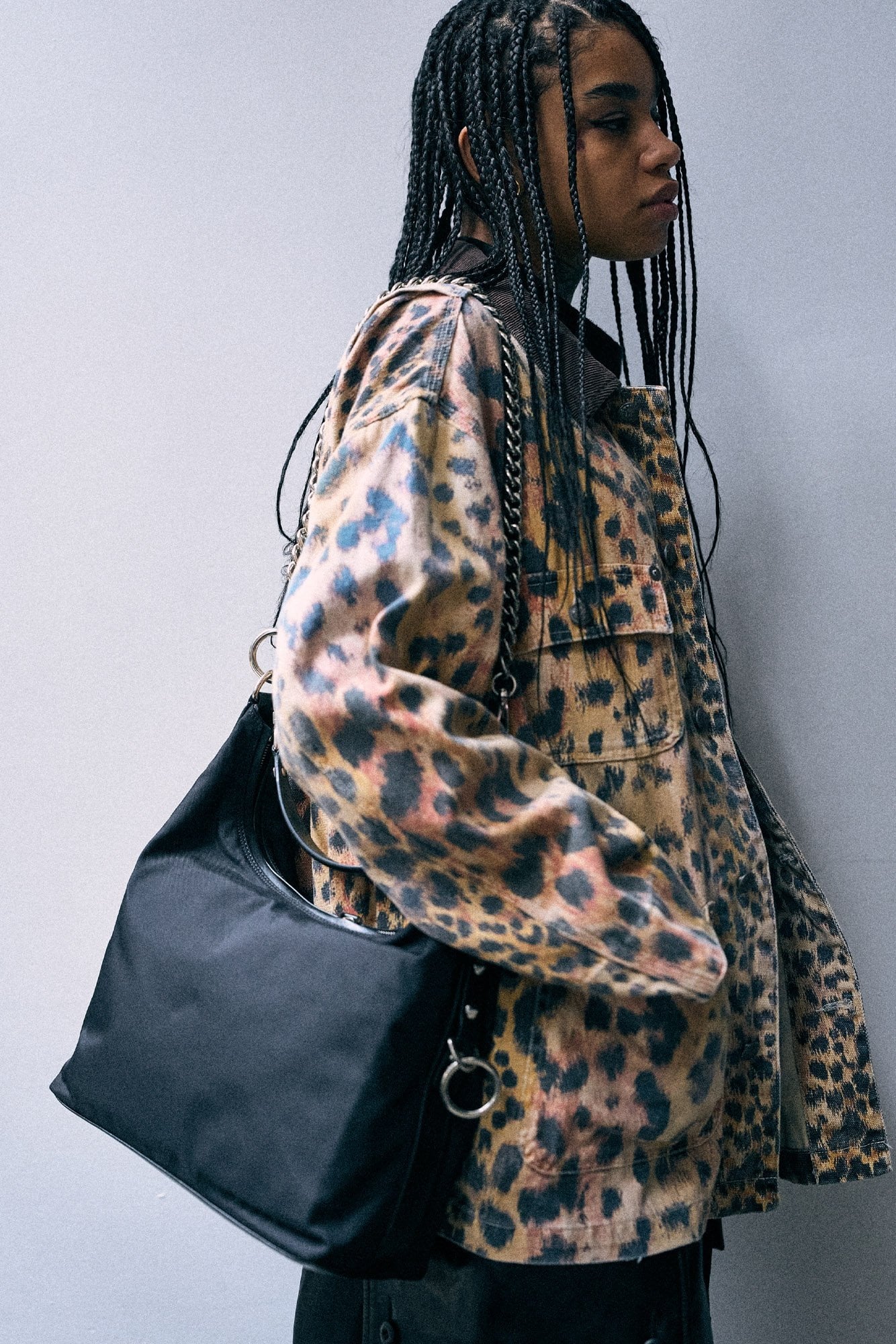 Relaxed Chore Jacket - Vintage Orange Leopard - R13