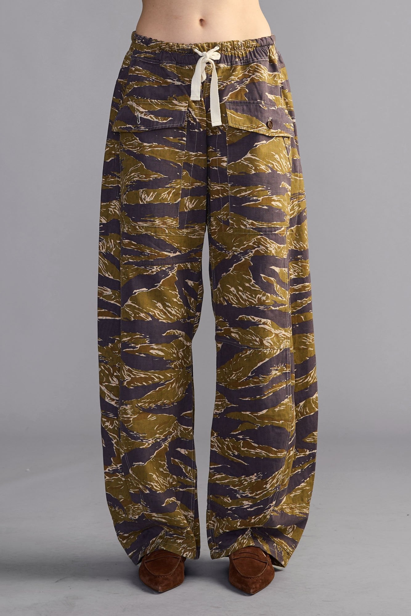 Reversible Utility Pant - Green Camo - R13