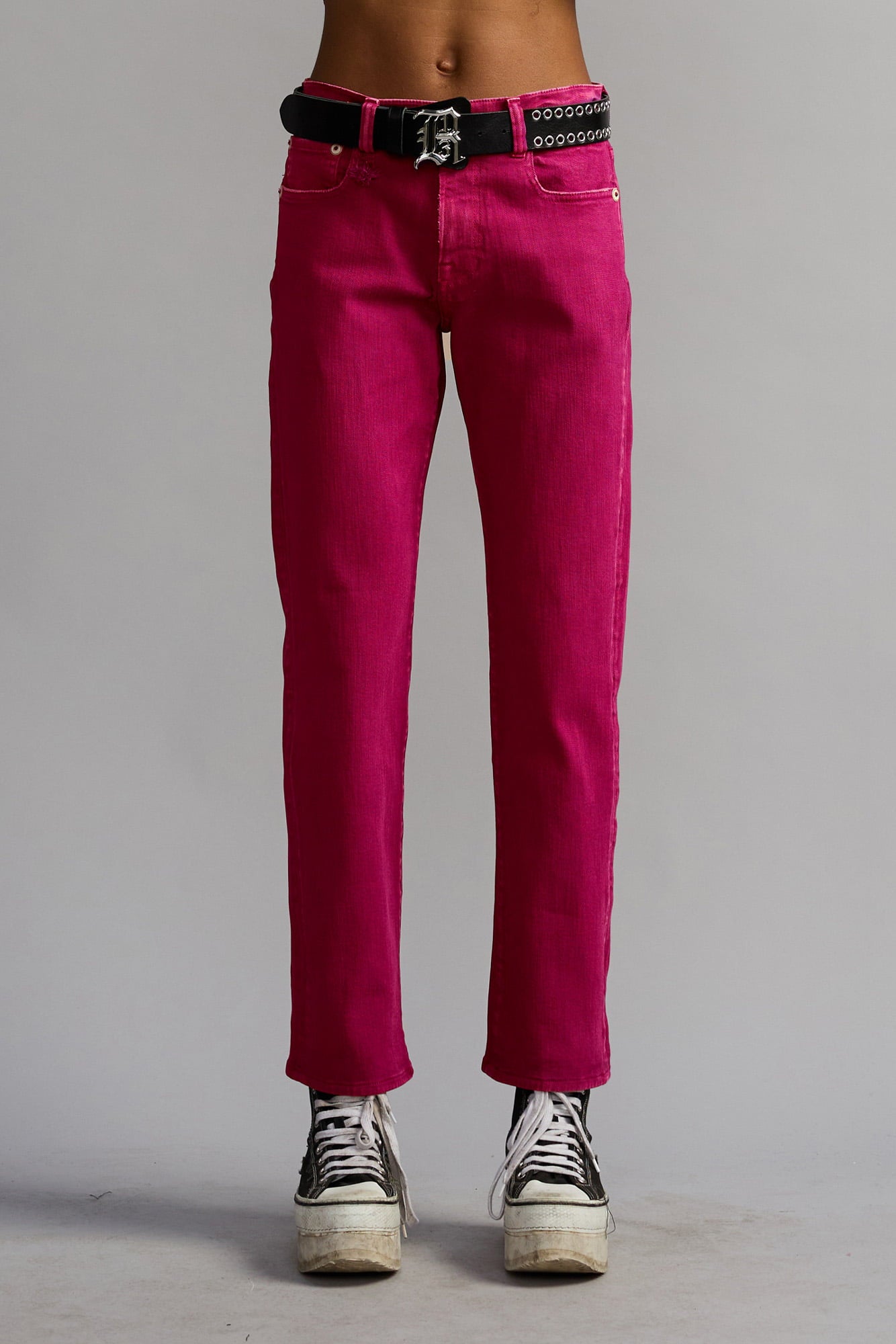 ROMEO JEAN - FUCHSIA PINK STRETCH - R13