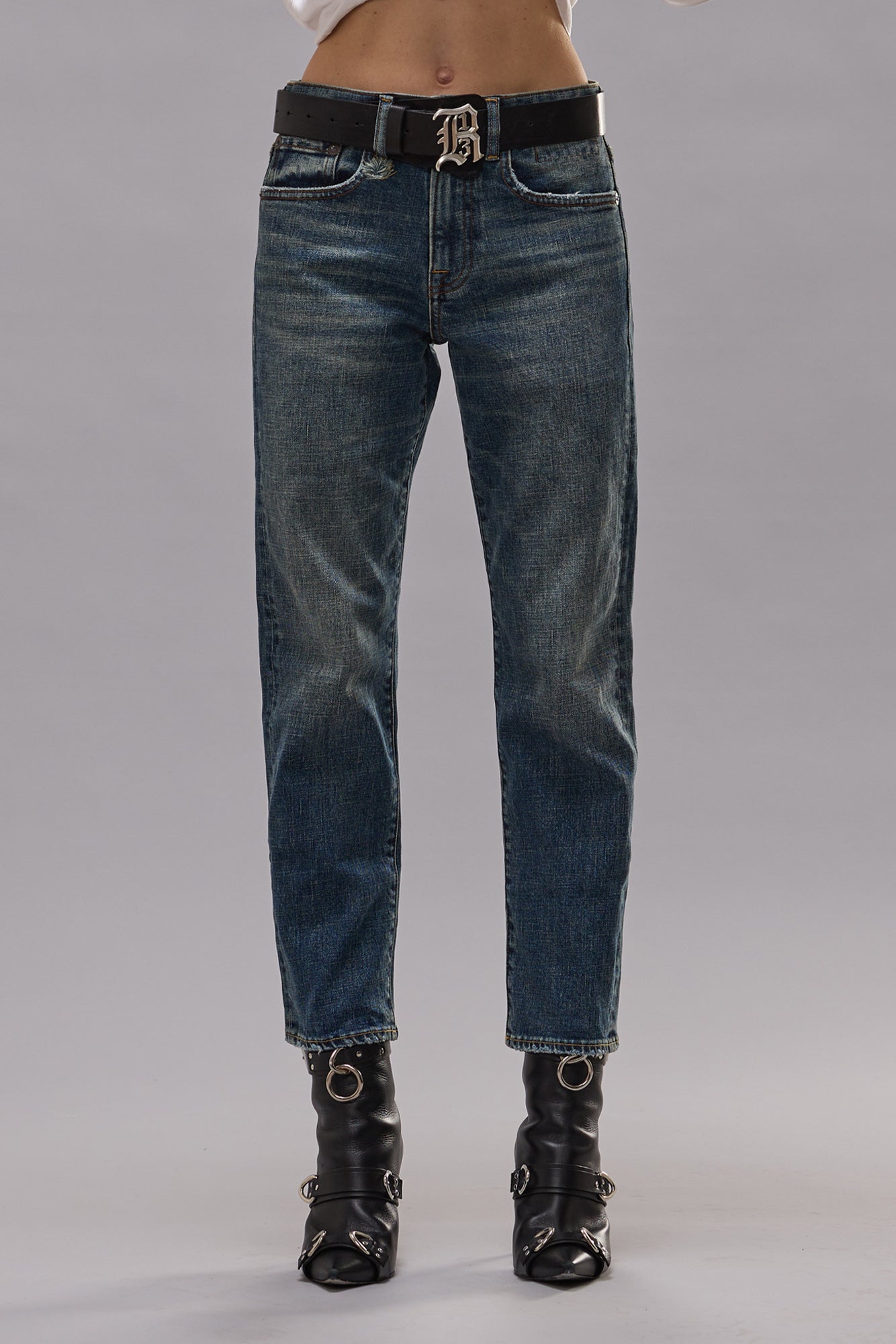Boy Straight Jeans - R13
