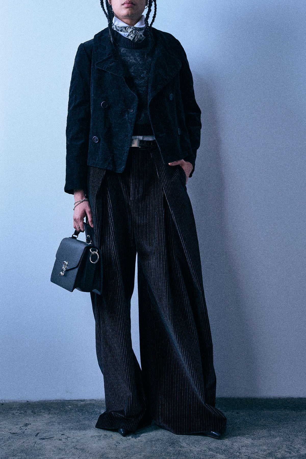 Shrunken Trench - Black - R13