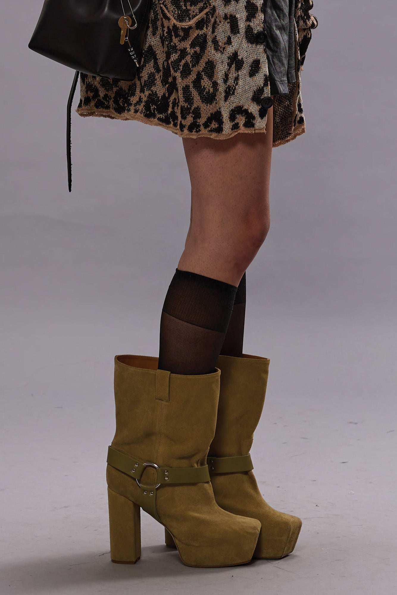 SID HEELED HARNESS BOOT - KHAKI - R13