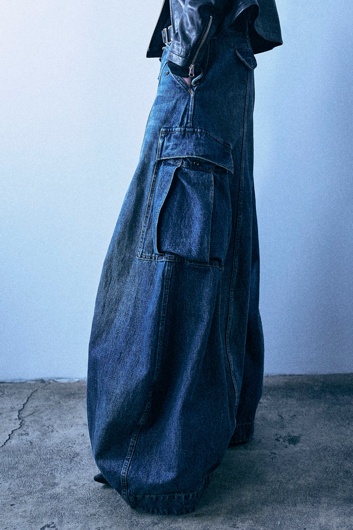 Siouxsie Field Cargo Jean - Dawson Blue - R13