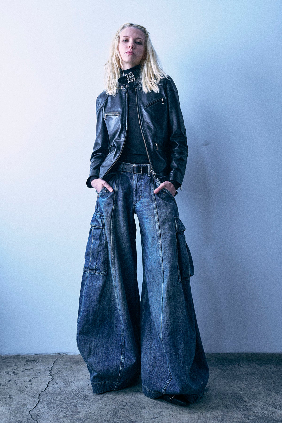 Siouxsie Field Cargo Jean - Dawson Blue - R13