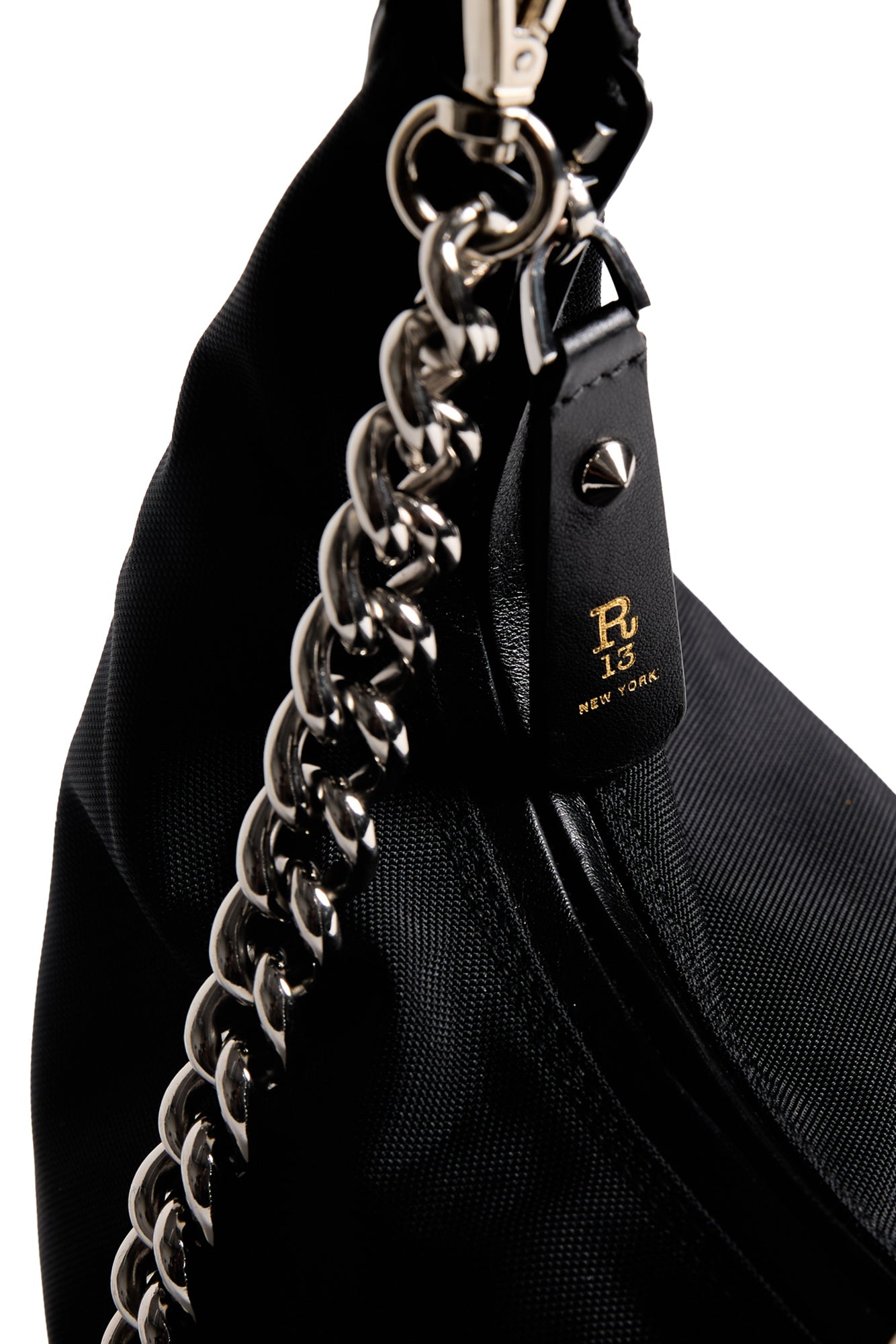 black leather harness backpack R13 Small Harness Boho