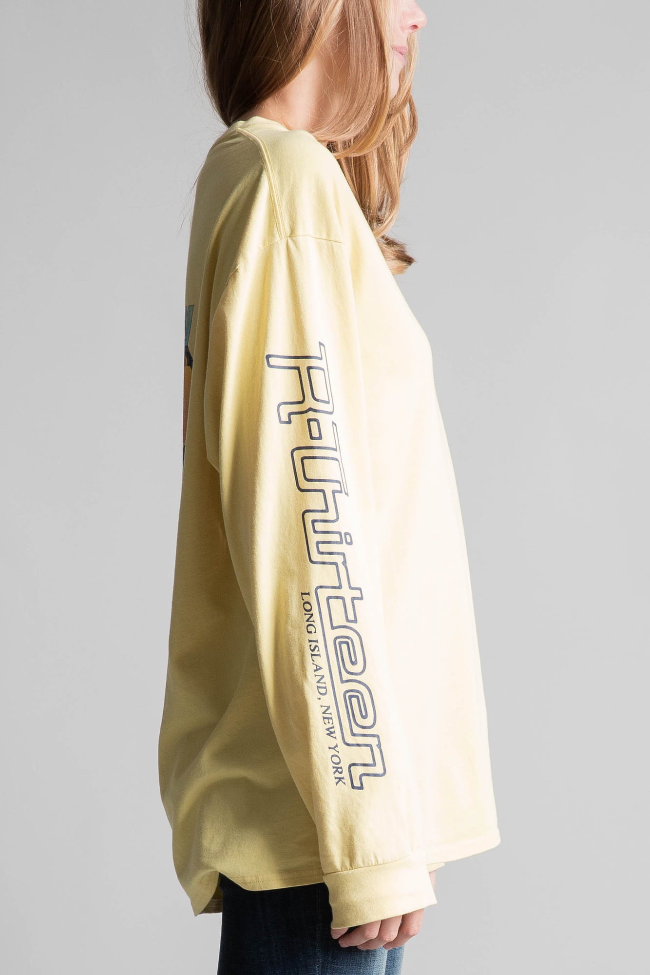 Sunset Surf L/S T - Vintage Yellow - R13
