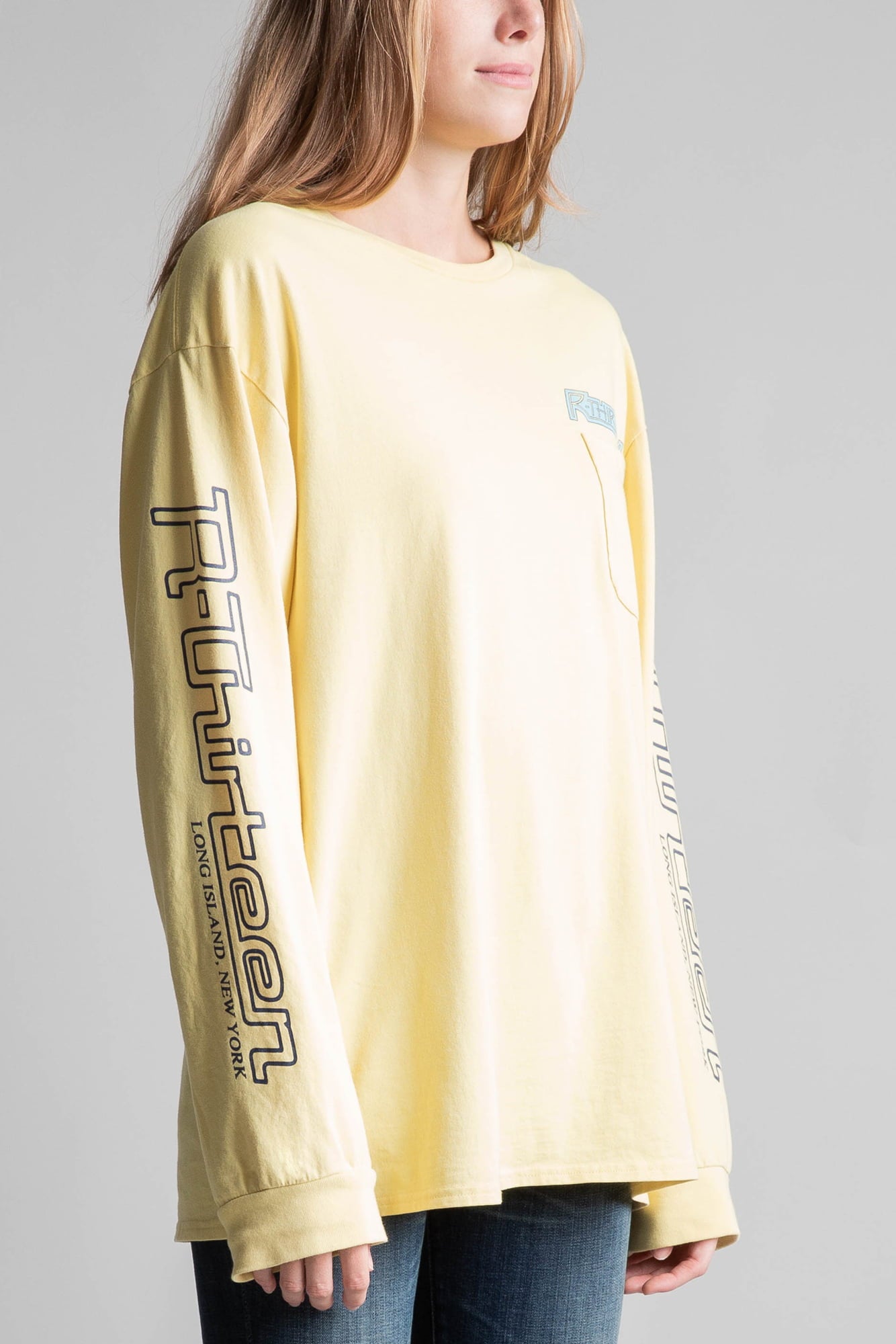 Sunset Surf L/S T - Vintage Yellow - R13