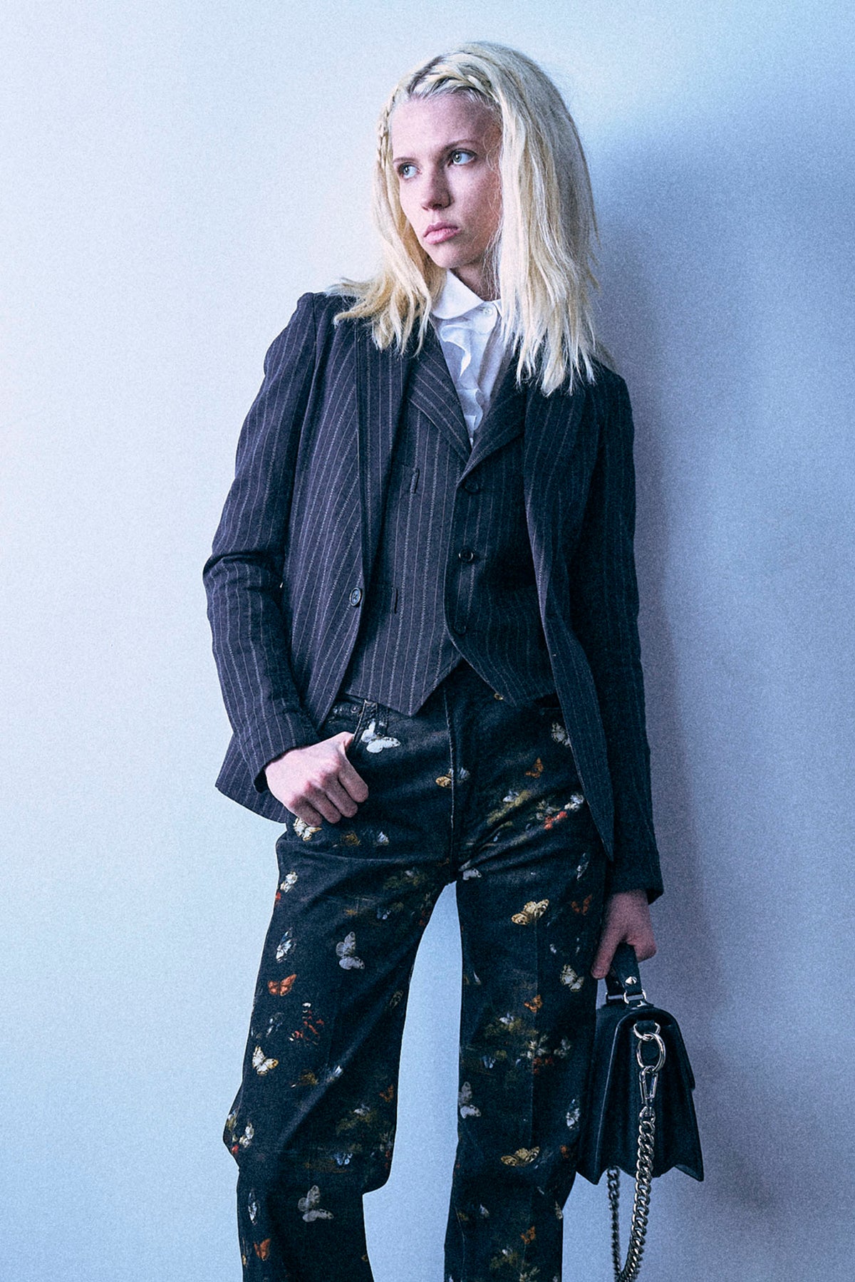 Super Shrunken Blazer - Black Multi Stripe - R13