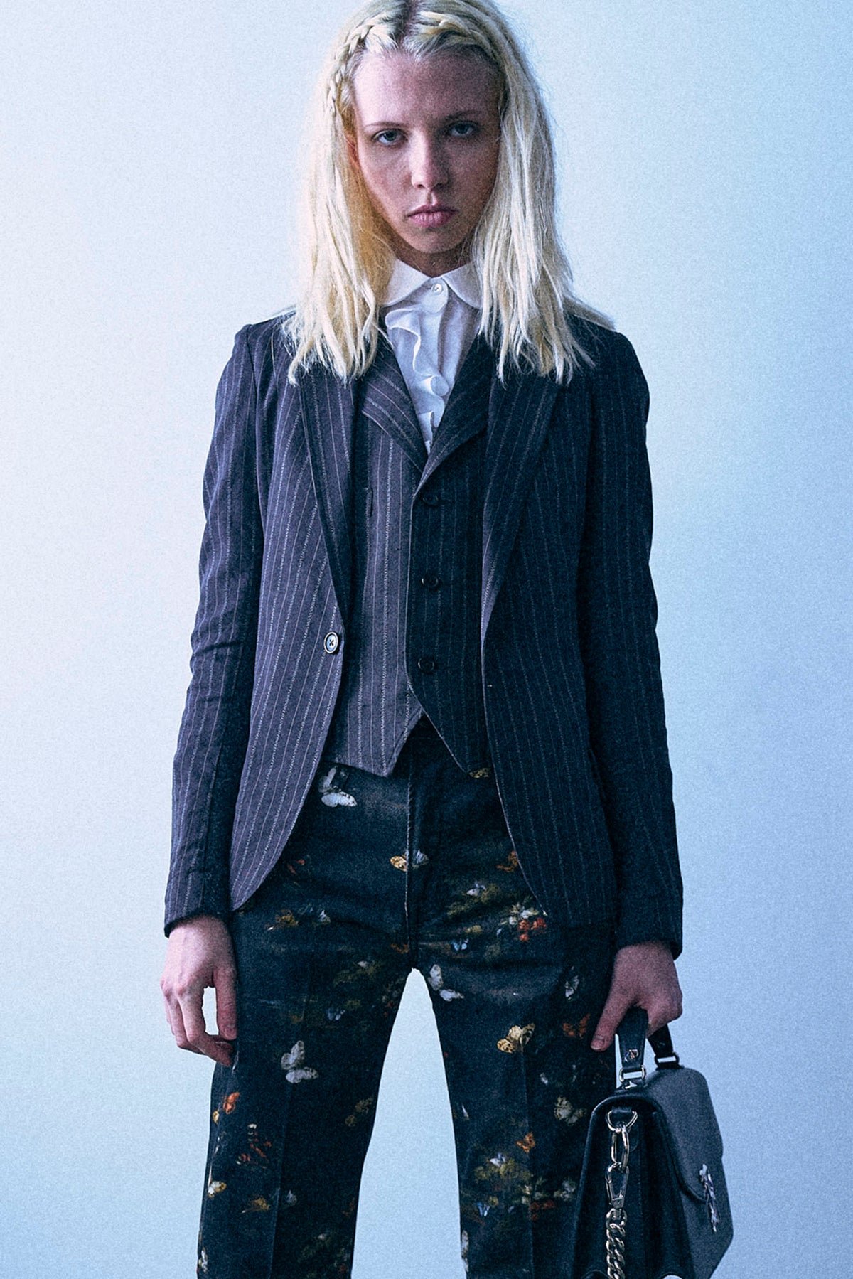 Super Shrunken Blazer - Black Multi Stripe - R13