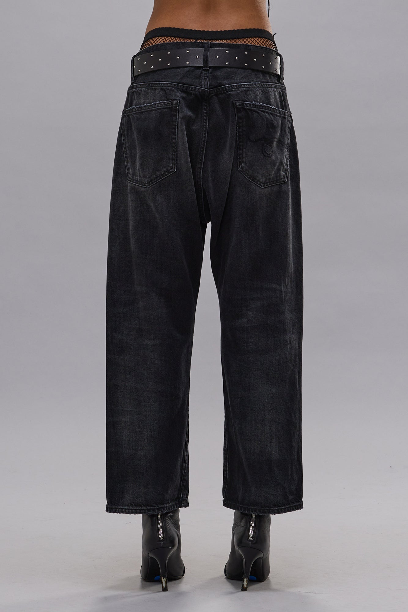 TAILORED DROP JEAN - ESSEX BLACK - R13