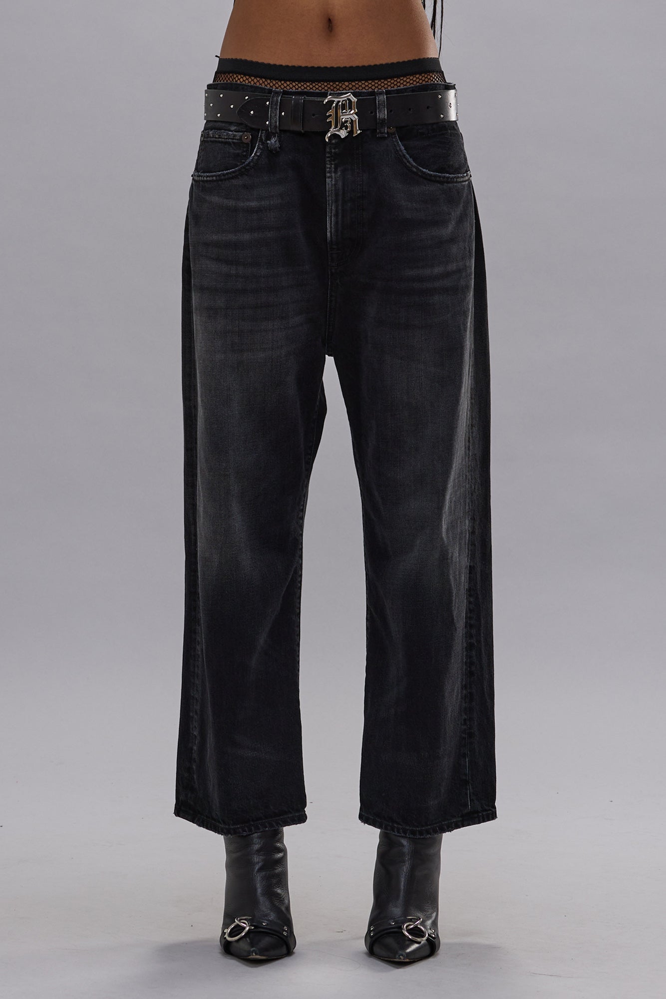 TAILORED DROP JEAN - ESSEX BLACK - R13