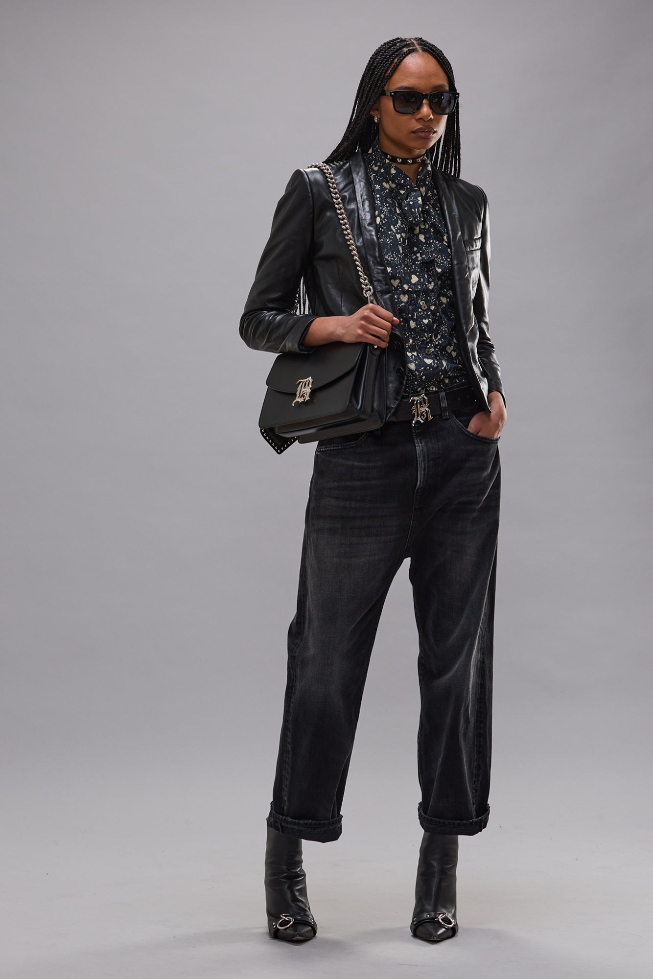 TAILORED DROP JEAN - ESSEX BLACK - R13