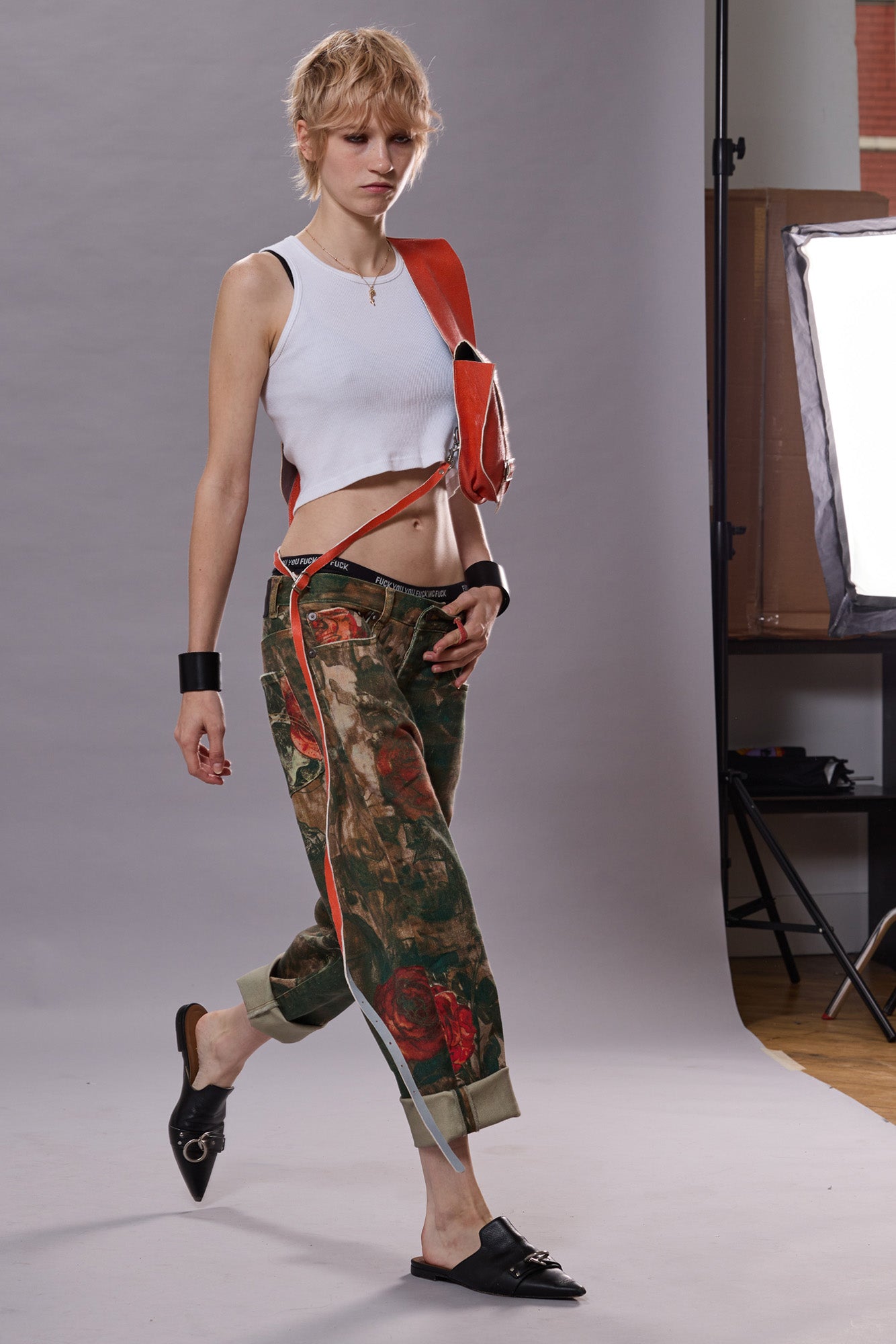 TAILORED DROP - PRINTED CAMO ROSE - R13