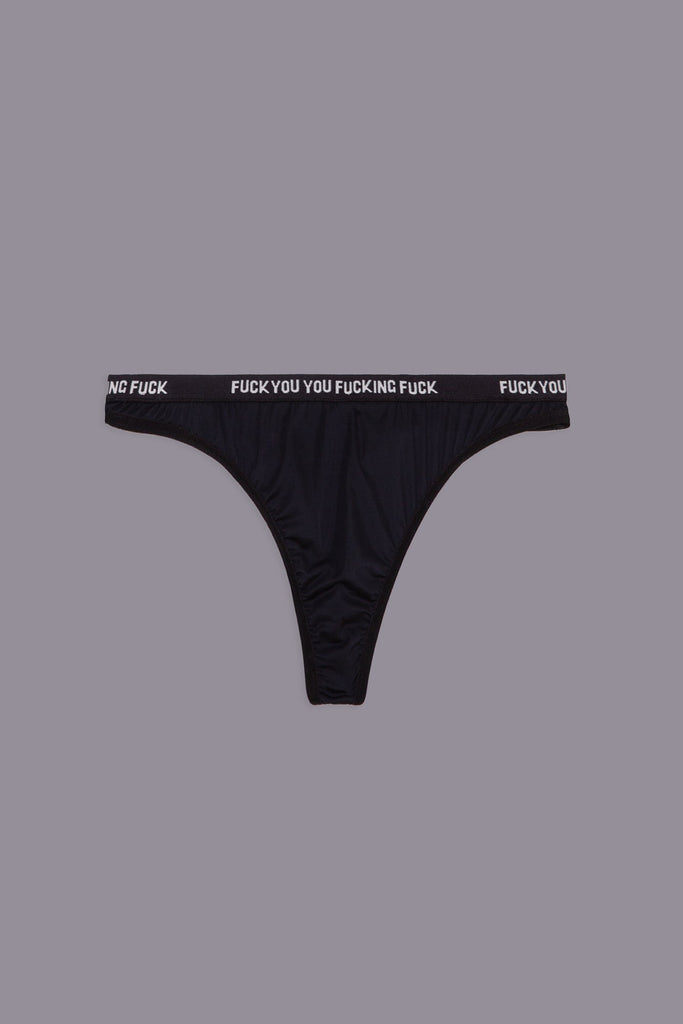 THONG - BLACK