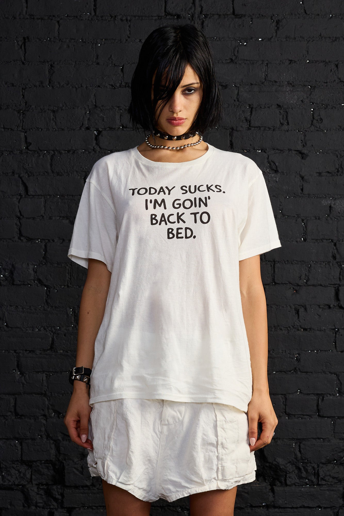 Today Sucks Boy T - Off White - R13