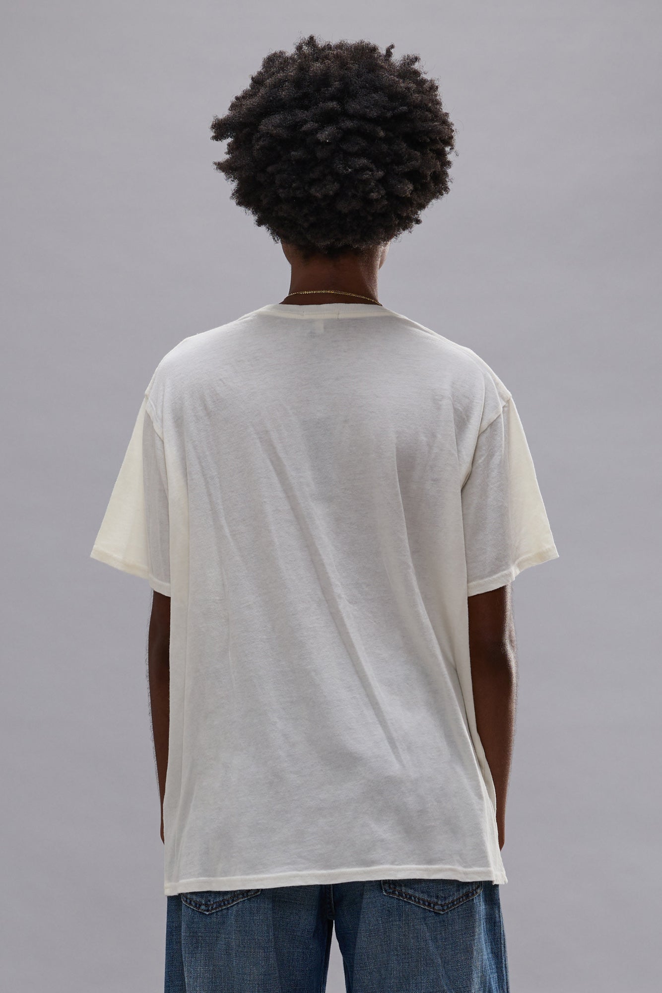 TOO SOBER BOY T - ECRU WHITE - R13