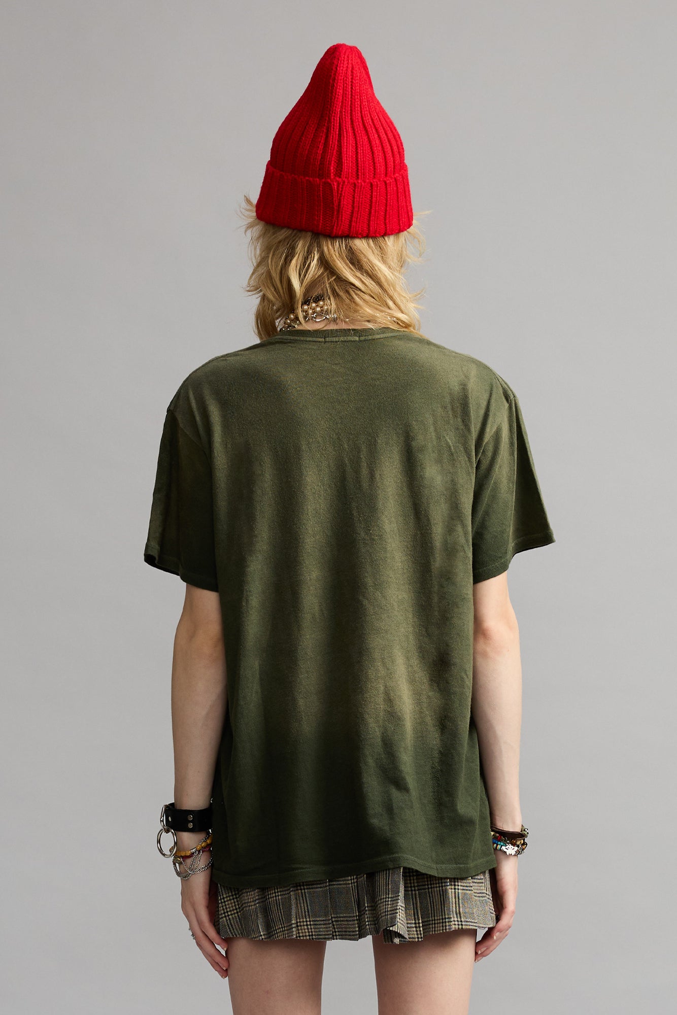 Ugh Boy T - Washed Olive Green - R13