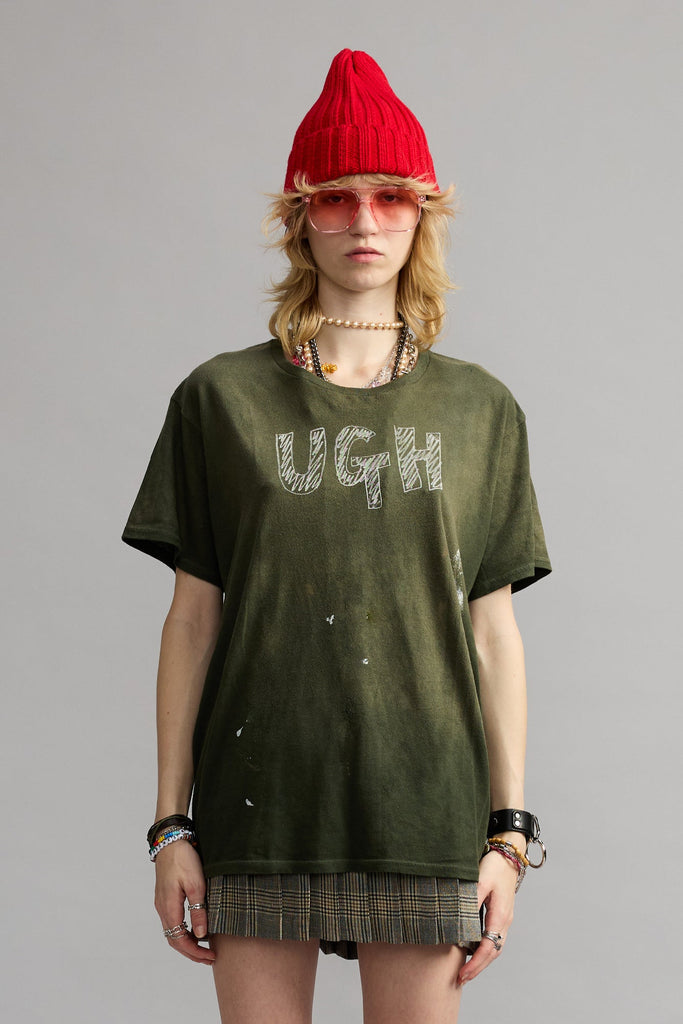 Ugh Boy T - Washed Olive Green