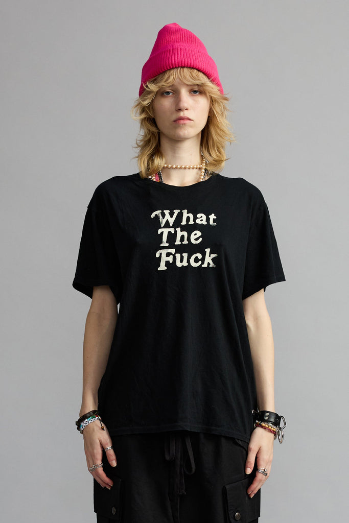 What The Fuck Boy T - Black