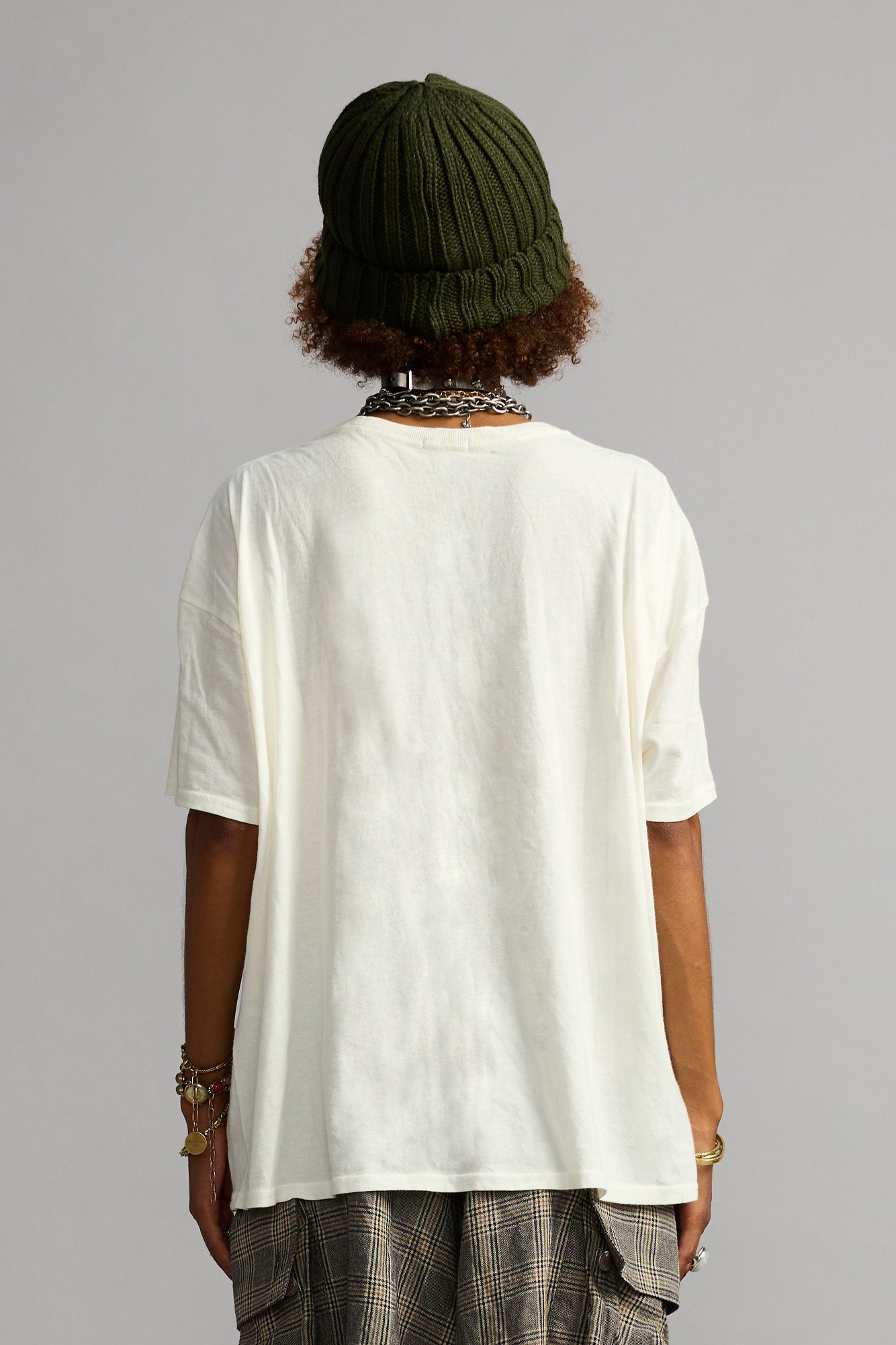 Who Cares Relaxed T - Off White - R13