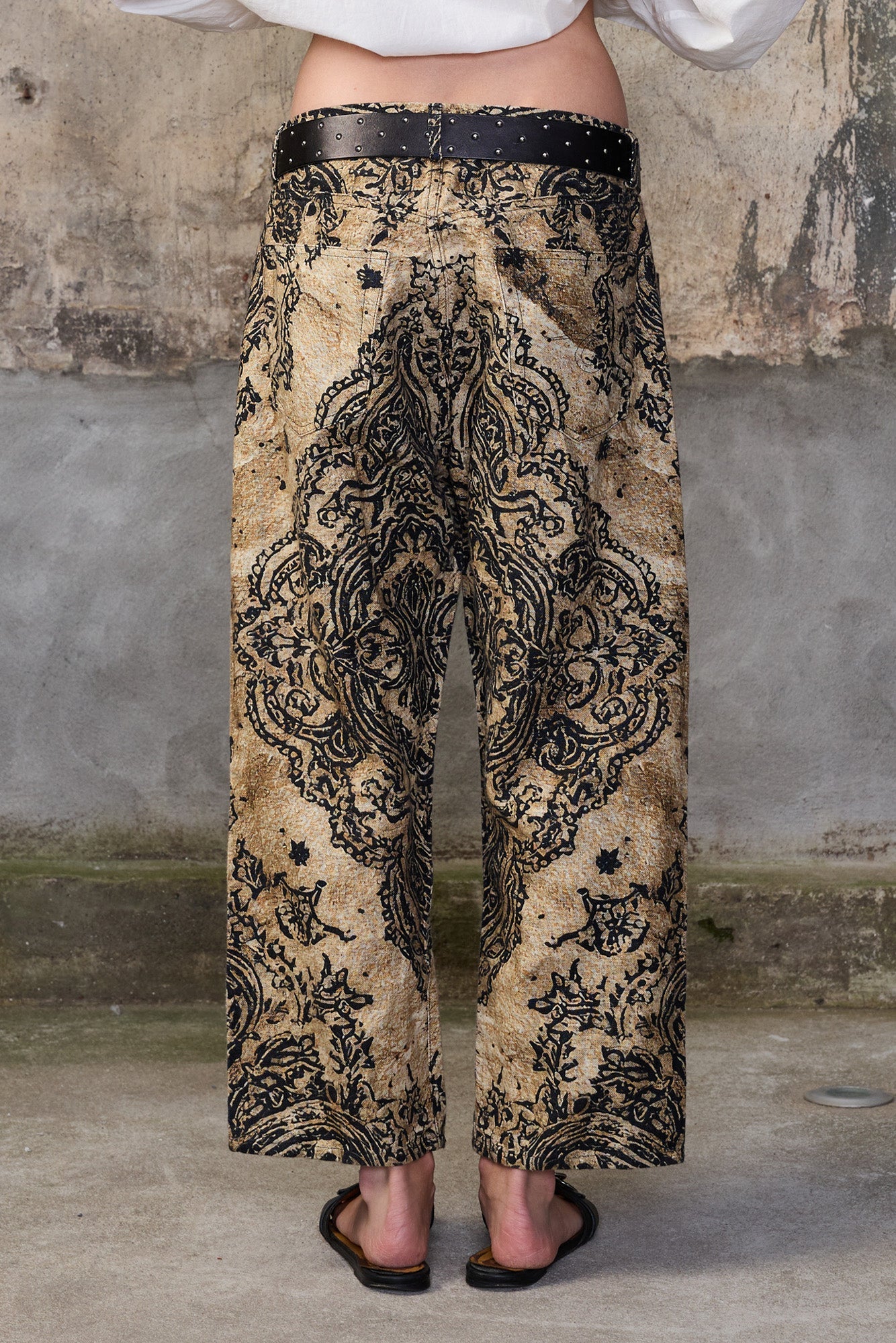 X-BOYFRIEND 5-POCKET PANT - KHAKI BANDANA - R13