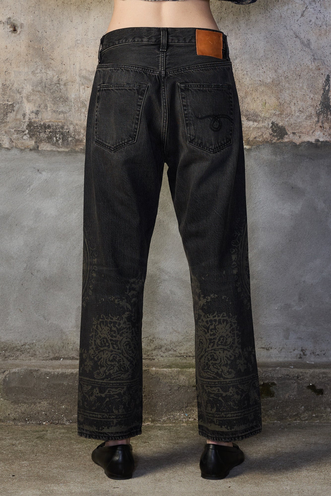 X-BOYFRIEND JEAN - BAROQUE BLACK SELVEDGE - R13
