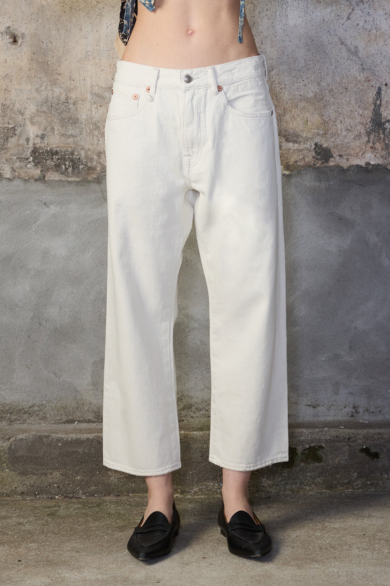 X-BOYFRIEND JEAN - HOLDEN WHITE SELVEDGE - R13