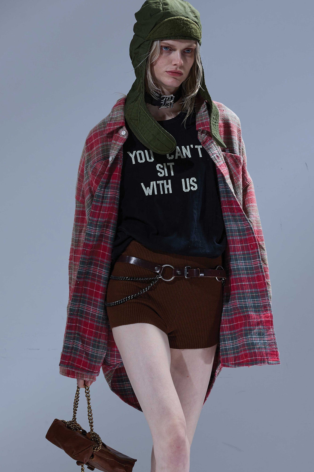 YOU CAN'T SIT WITH US BOY T - BLACK - R13