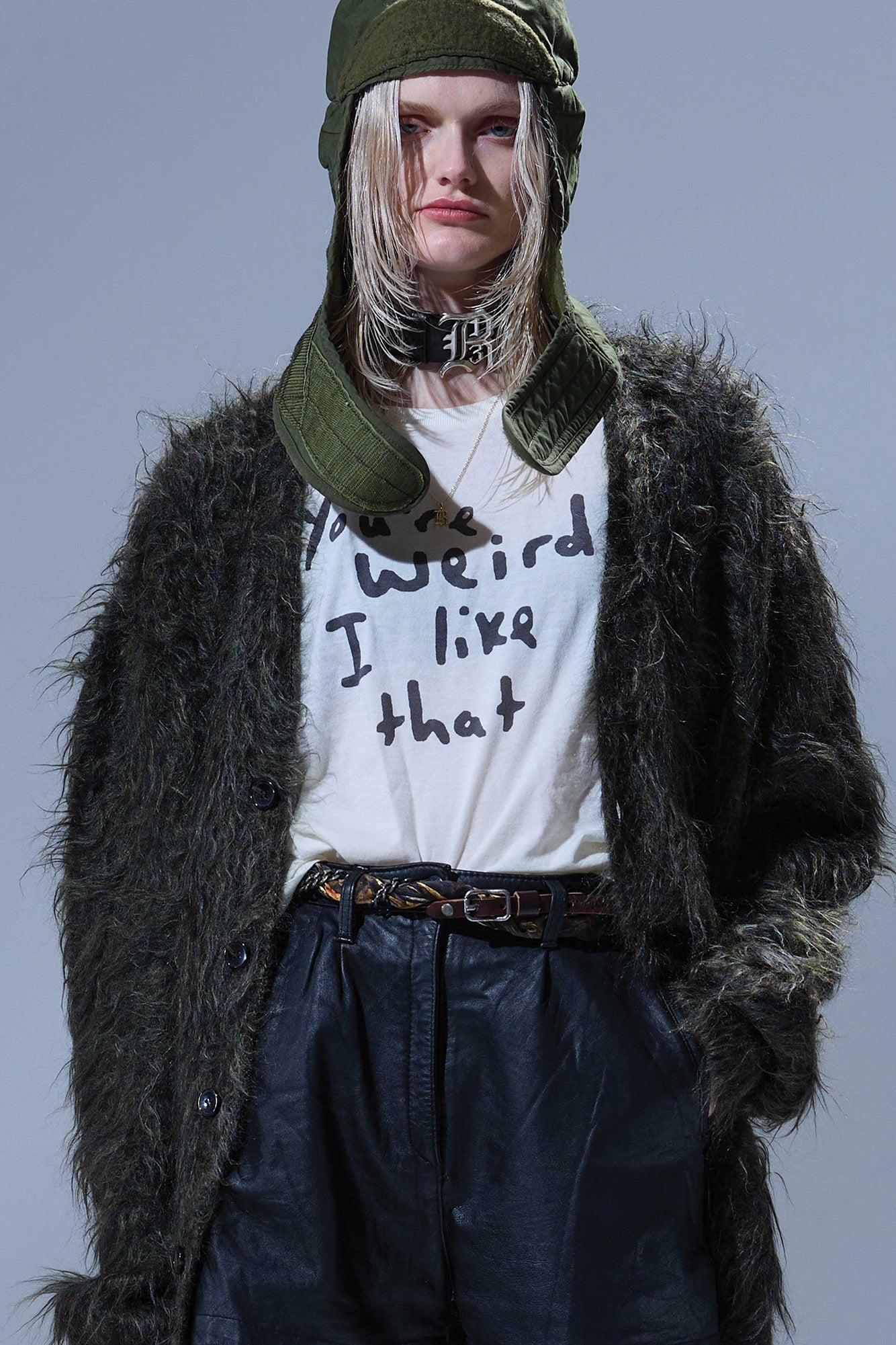 YOU'RE WEIRD BOY T - ECRU WHITE - R13