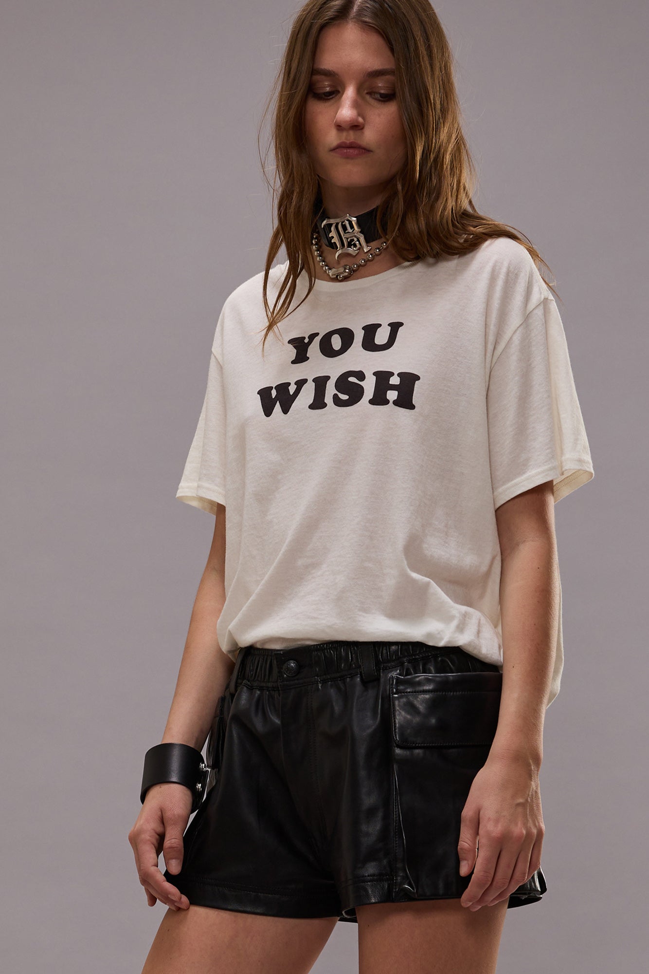 YOU WISH BOY T - ECRU - R13