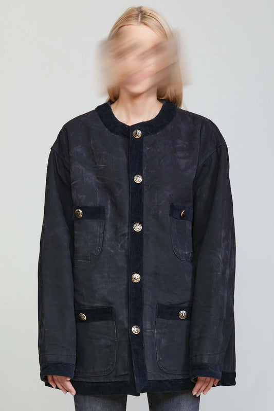 CORD TRIMMED CHORE JACKET