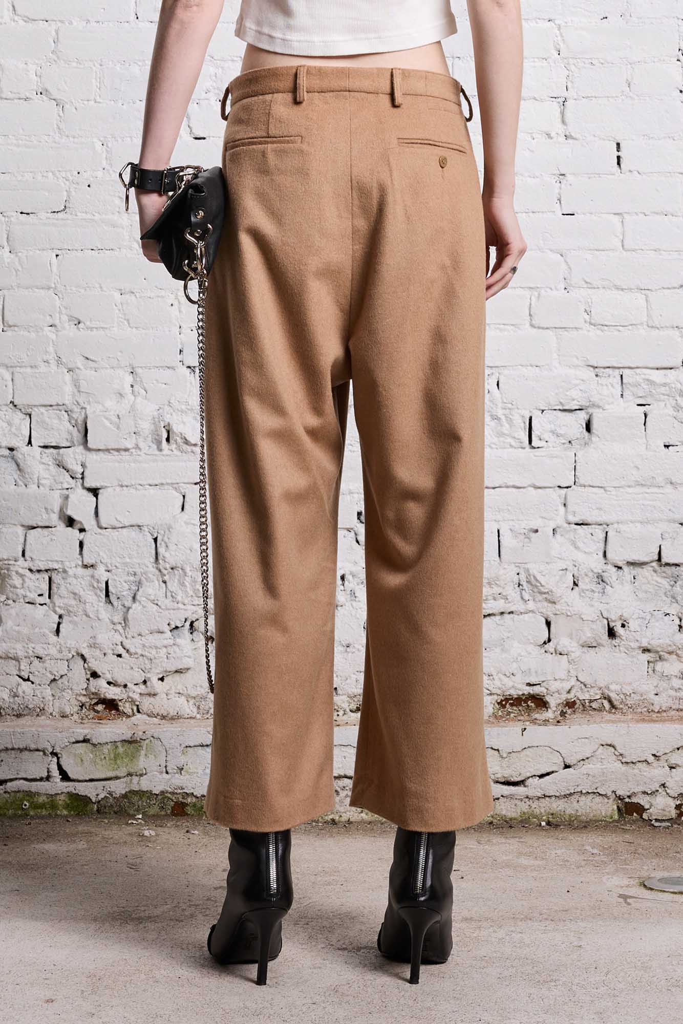 ARTICULATED KNEE TROUSER - CAMEL