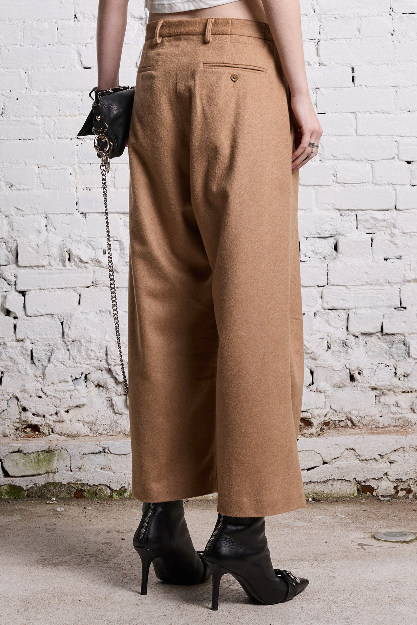 ARTICULATED KNEE TROUSER - CAMEL
