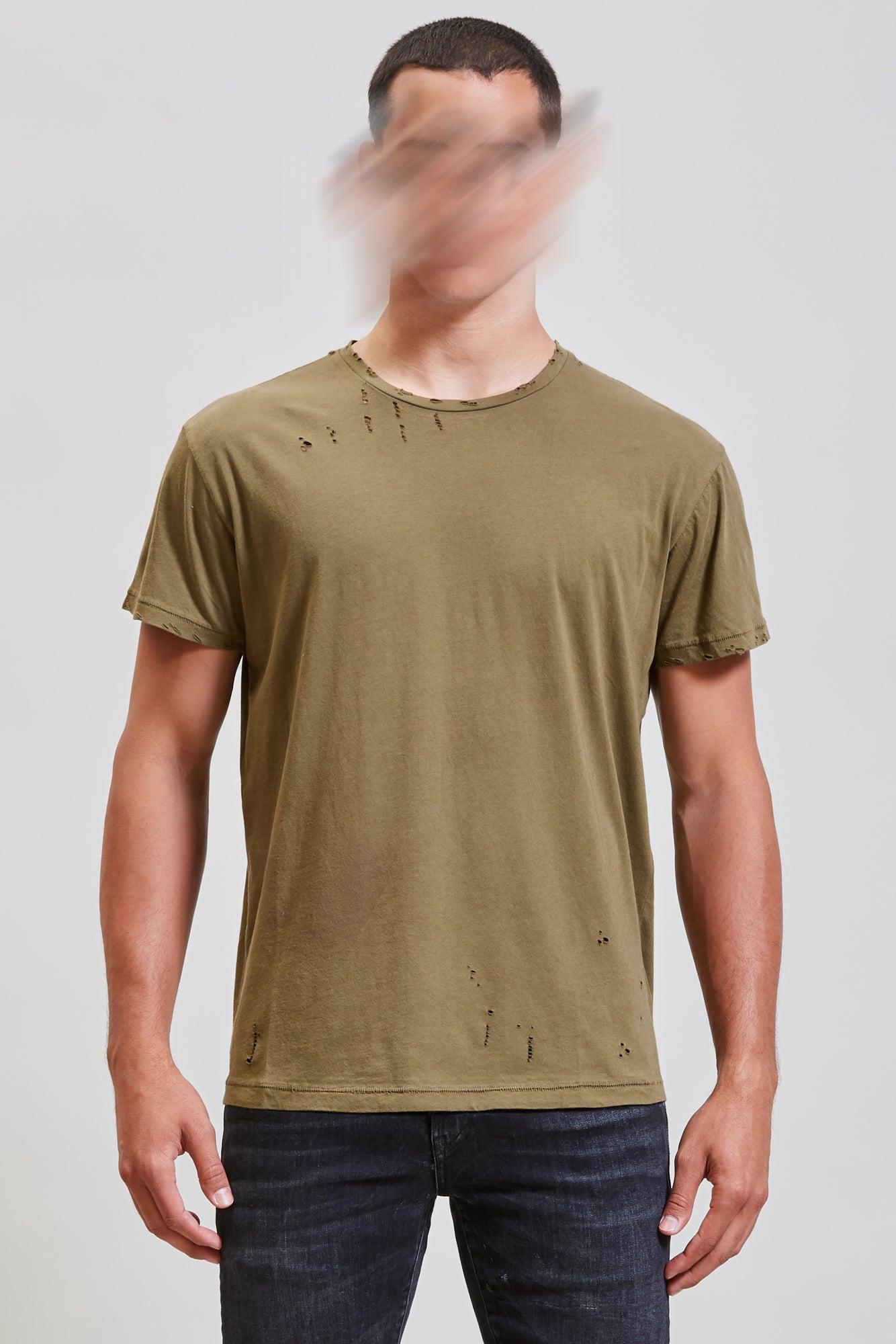 Destroyed T - Olive Drab