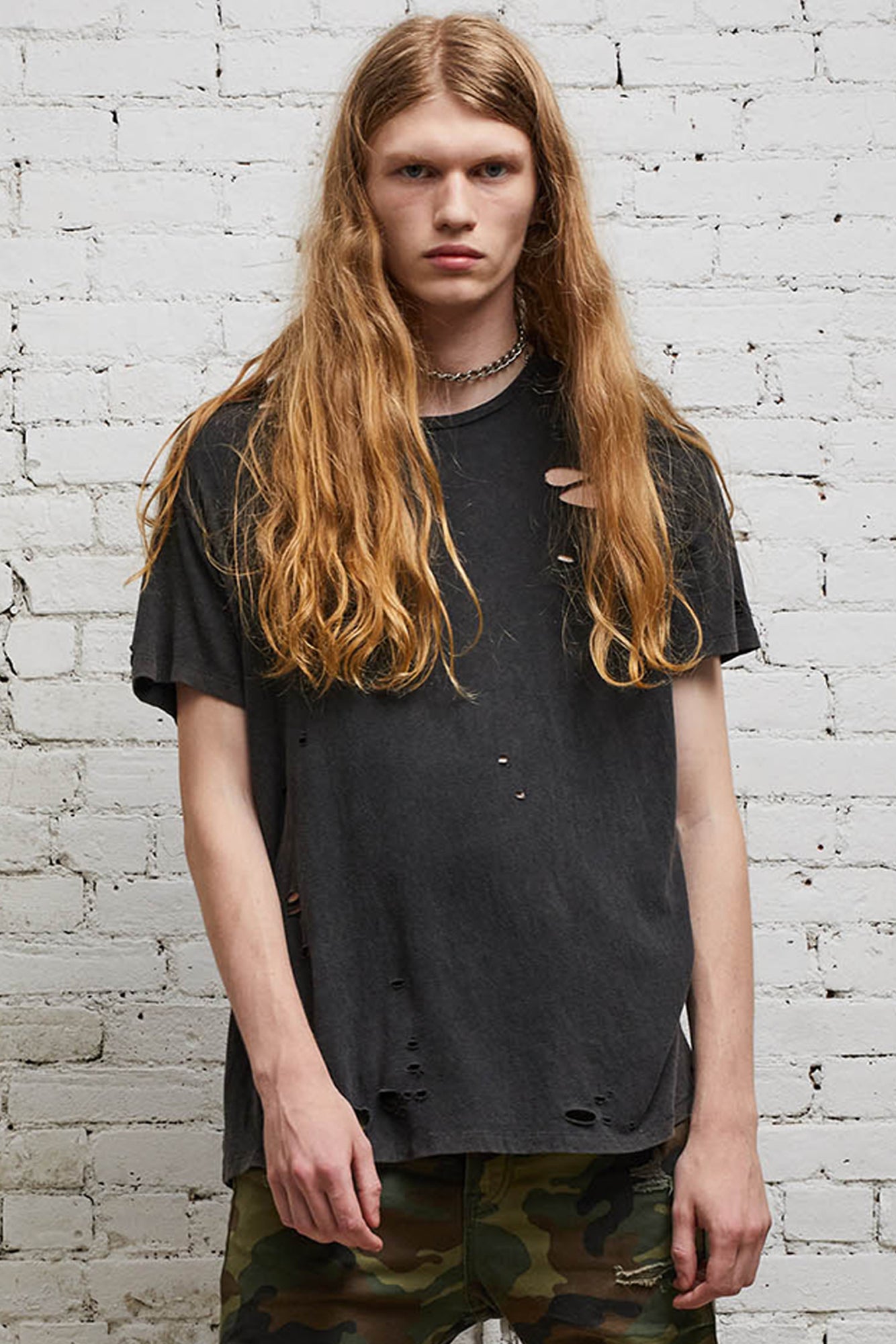 Destroyed T - Washed Black - R13