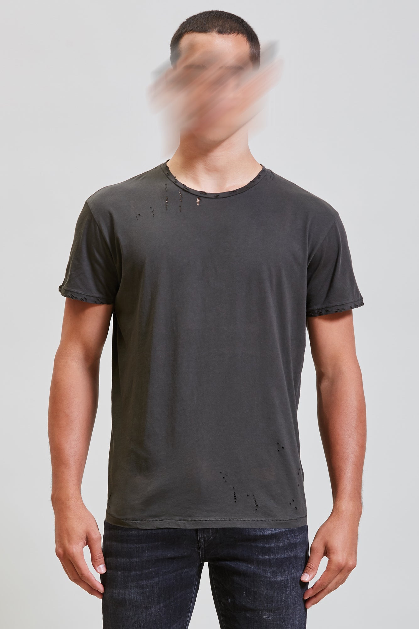 Destroyed T - Washed Black - R13