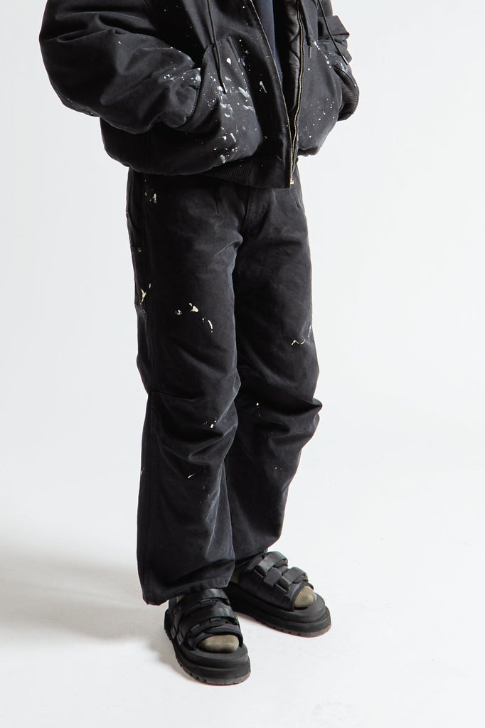 Glen Carpenter Pants - Shadow Black