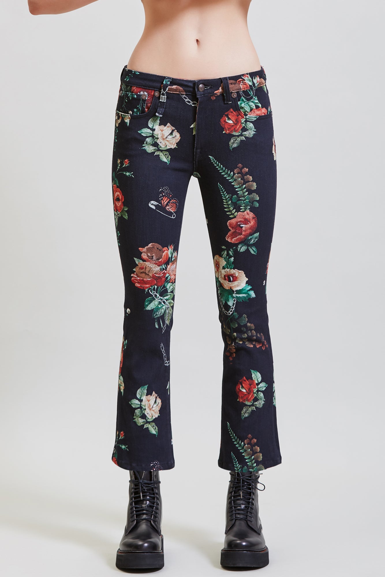 Kick Fit - Useless Treasures Black Floral - R13