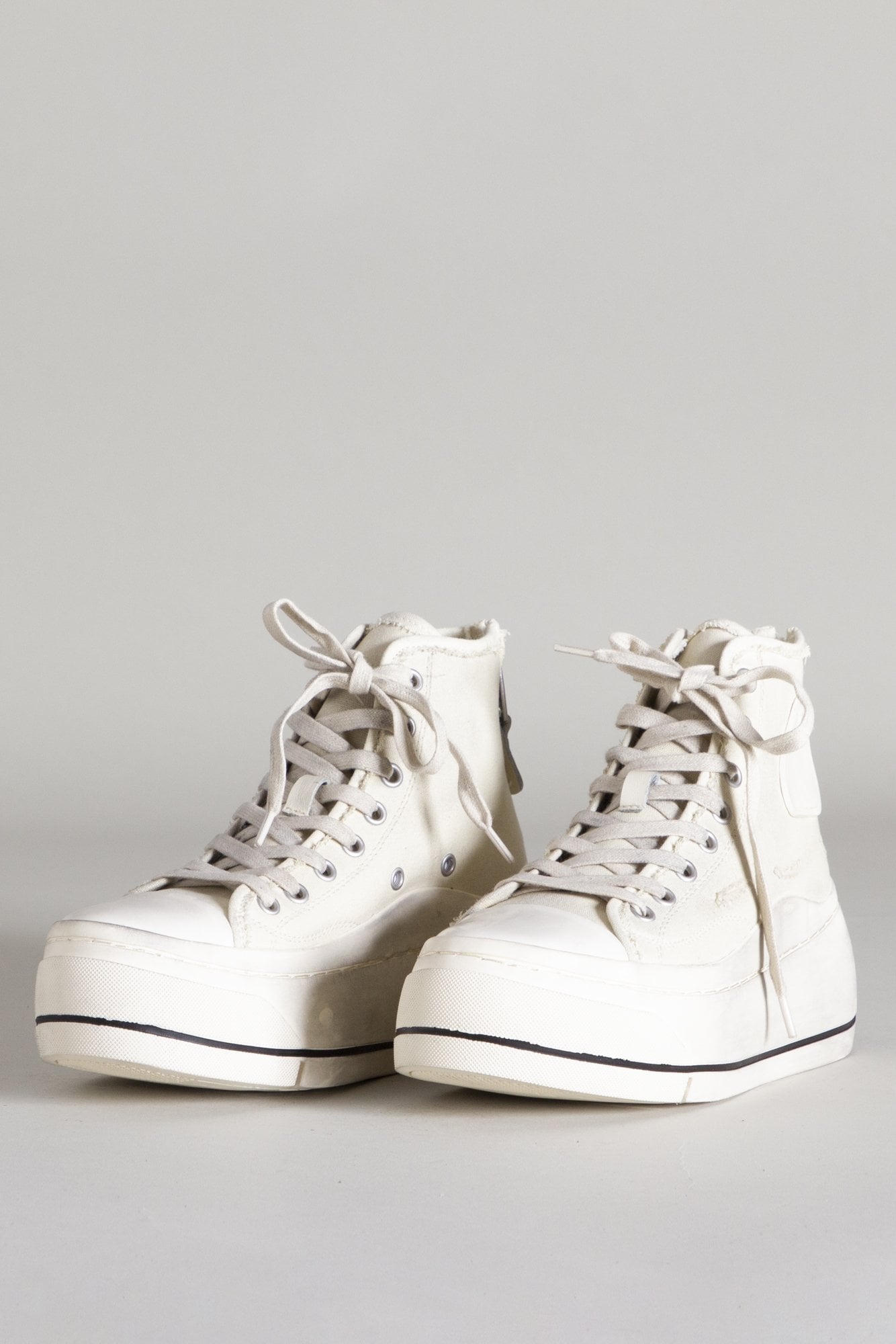Men's Kurt High Top Sneaker - Ecru - R13