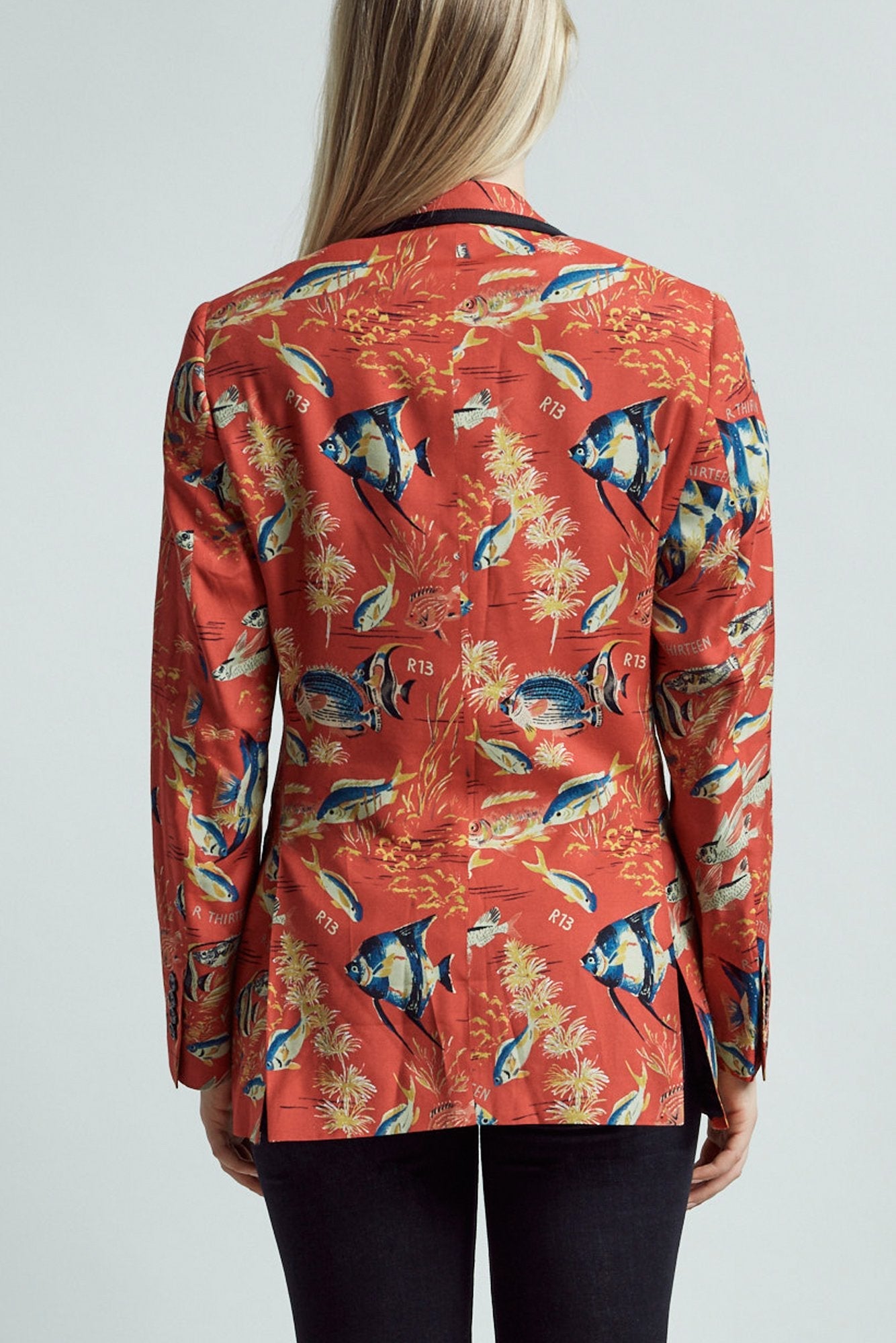 Peak Lapel Tuxedo - Red Fish - R13