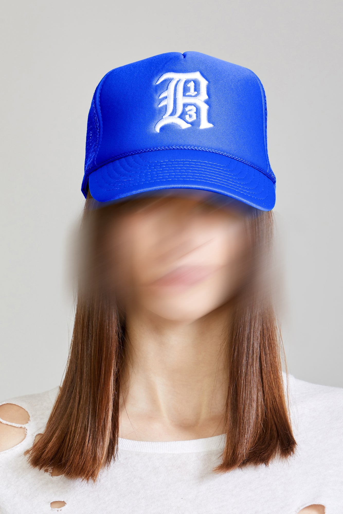 R13 Trucker Hat - Blue - R13