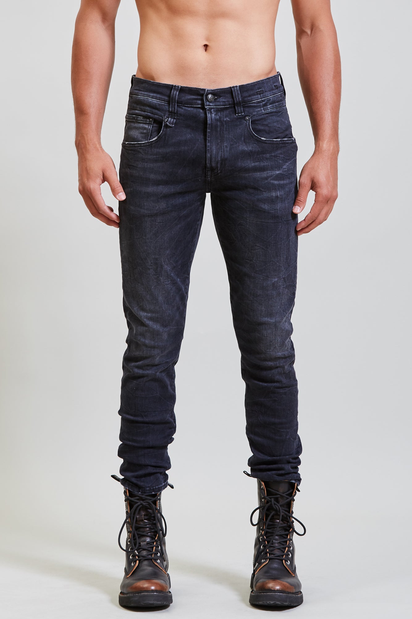 Men's Skate Jean - Black Marble