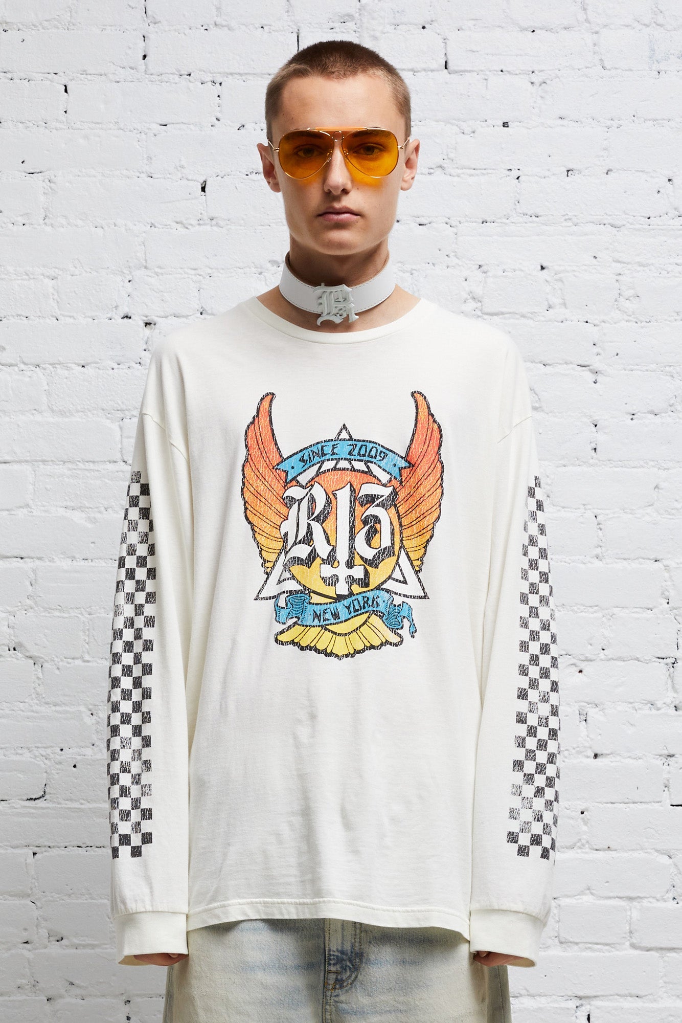 Skate Long Sleeve T - Ecru